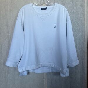 White Crewneck Sweatshirt